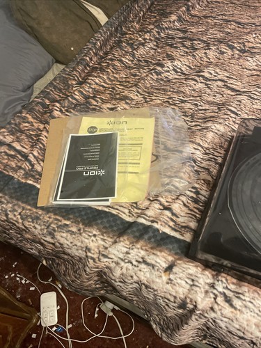 ION PROFILE PRO USB TURNTABLE INPUT MAC/PC CONVERTER SOFTWARE RECORDS TO MP3 NIB