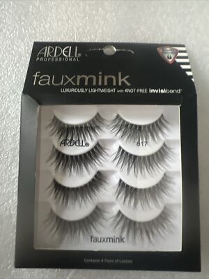 Ardell Faux Mink Luxuriously Lightweight With Knot-Free Invisiband Lashes, 817