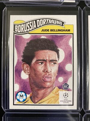 2020 Topps UCL Living Set JUDE BELLINGHAM Rookie RC #234 Champions League UEFA