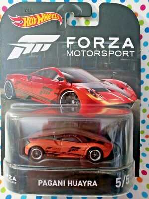 HOT WHEELS RETRO  Entertainment FORZA MOTORSPORT PAGANI HUAYRA 5/5 NEW