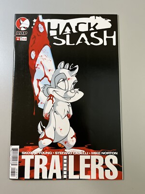 Hack Slash Trailers #1 (DDP 2006) SKOTTIE YOUNG COVER  **High Grade**