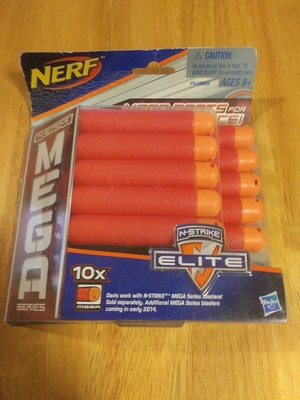 2012 Nerf Mega Series 10 Pack New In Box Some Box Damage-N Strike Elite