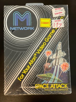 Space Attack No. 5659 - Atari 2600 NTSC Sealed New in Box - Vintage