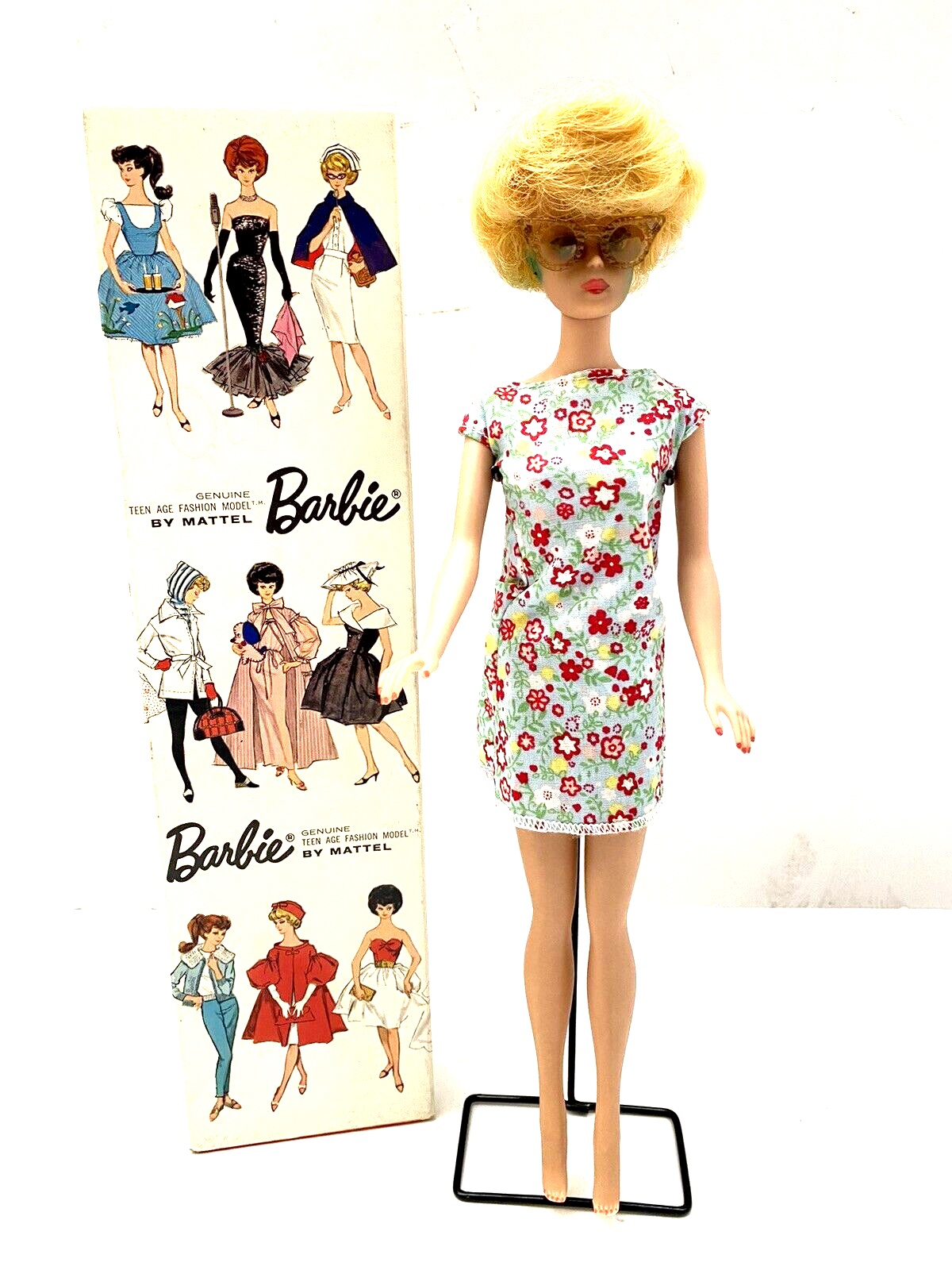 Vtg RARE 1962 BARBIE TEENAGE FASHION MODEL #850 BLONDE