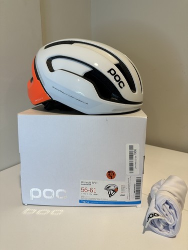 POC Omne Air SPIN Zink Orange AVIP Size Large 350 gr 56-61