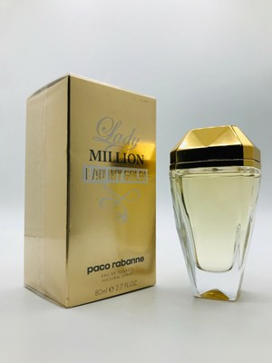 Paco Rabanne Lady Million Eau My Gold Women Perfume edt Spray 2.7 oz New In Box