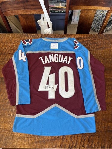 Alex Tanguay Signed Colorado Avalanche Jersey Psa/Dna Coa