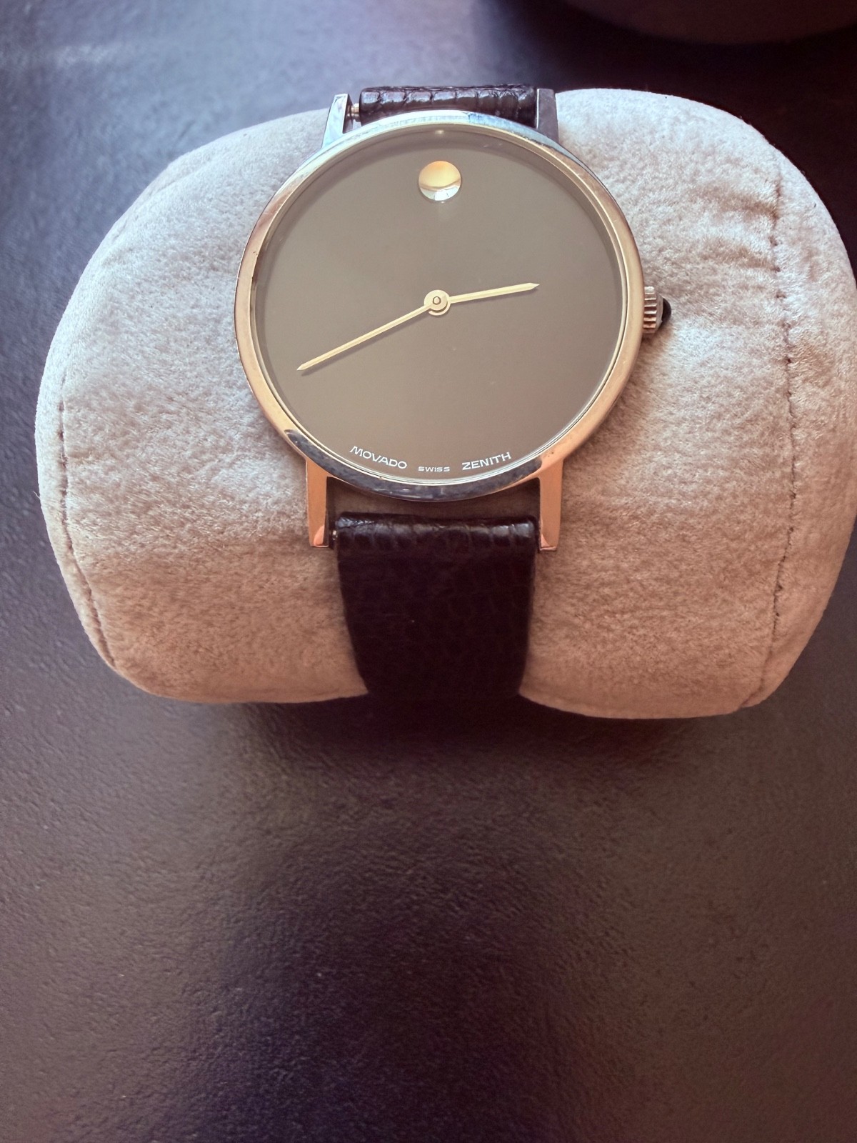 1円スタート】【箱付き】ZENITH ゼニス MOVADO モバード 20.2320.305 