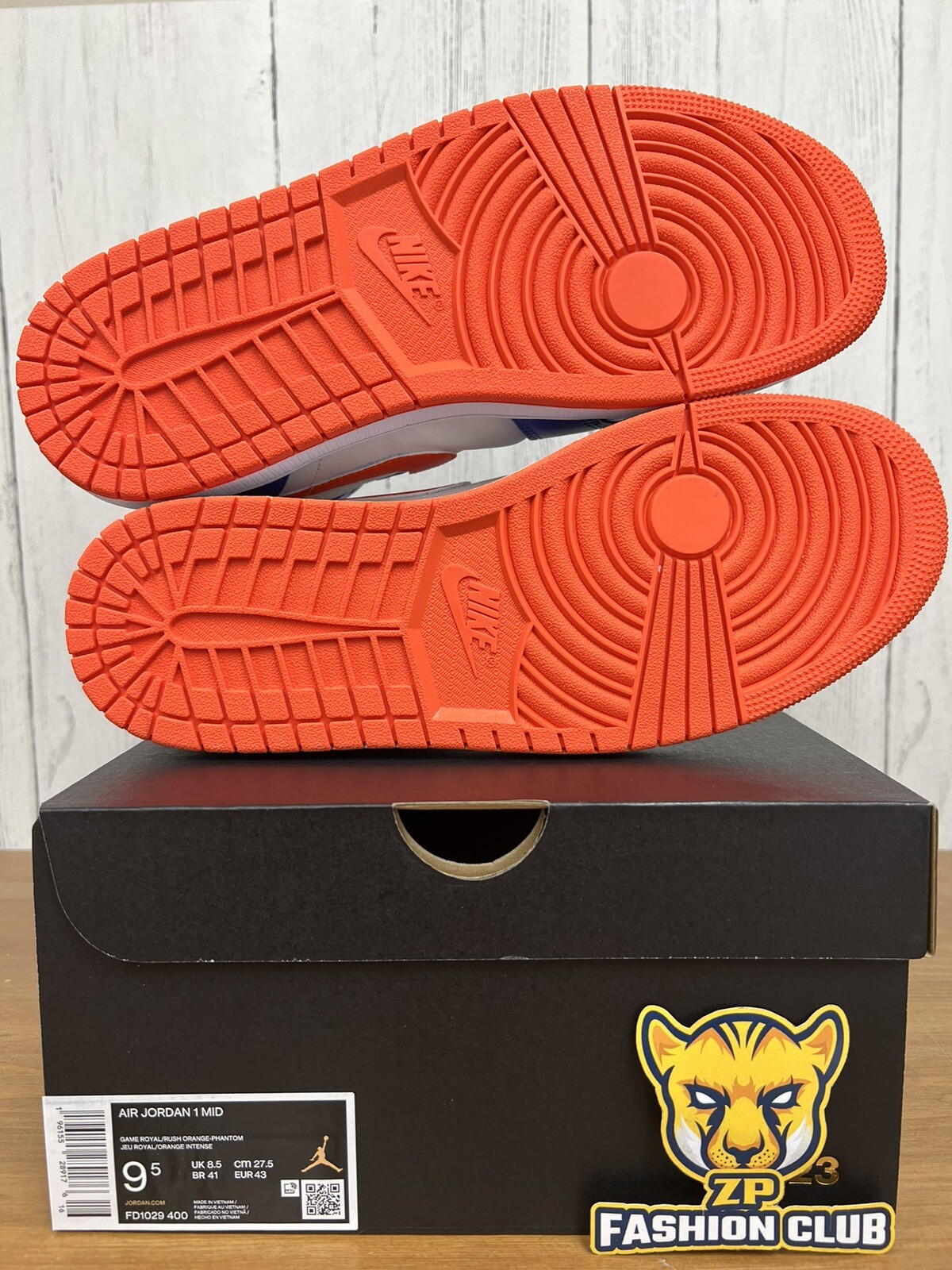 JORDAN AIR JORDAN 1 MID KNICKS YORK FD1029-400 MEN SIZES