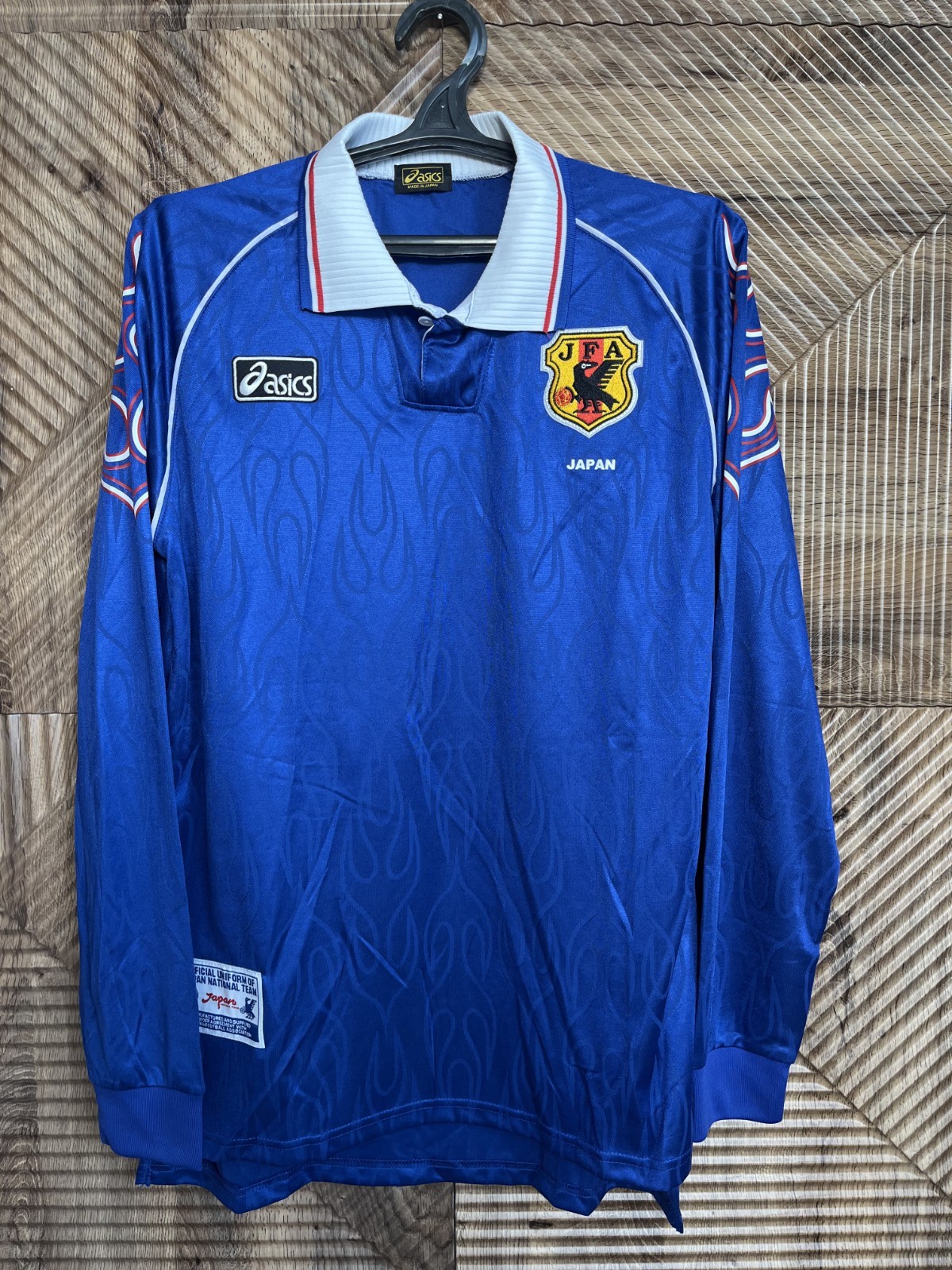 Japan Jersey 1998 1999 Size LARGE Home Long Sleeve Reissue
