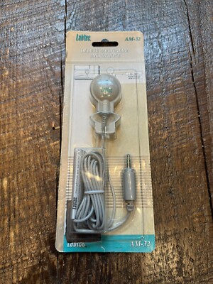 Labtec AM-32 Deluxe Multimedia Microphone Computer Lapel - NEW & SEALED