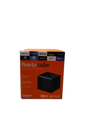 Amazon Fire TV Cube Alexa Wi-Fi 4K Ultra HD