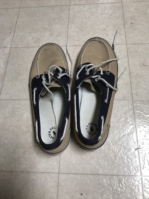 POLO Ralph Lauren Canvas Boat Shoes 