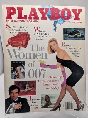 Playboy Magazine September 1987 🔥 CG Maryam D'Abo 🔥 PM Gwen Hajek 🔥 C