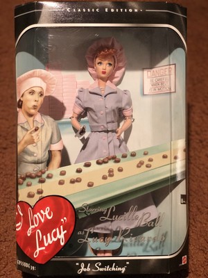 i love lucy barbie dolls walmart