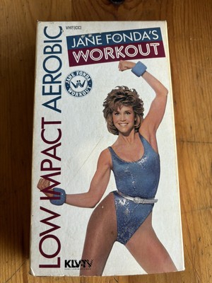 Jane Fonda's Workout Low Impact Aerobic (VHS 1989) very good