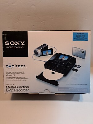 Sony DVDirect Multi-Function DVD Recorder VRD-MC6 Used Tested Working 