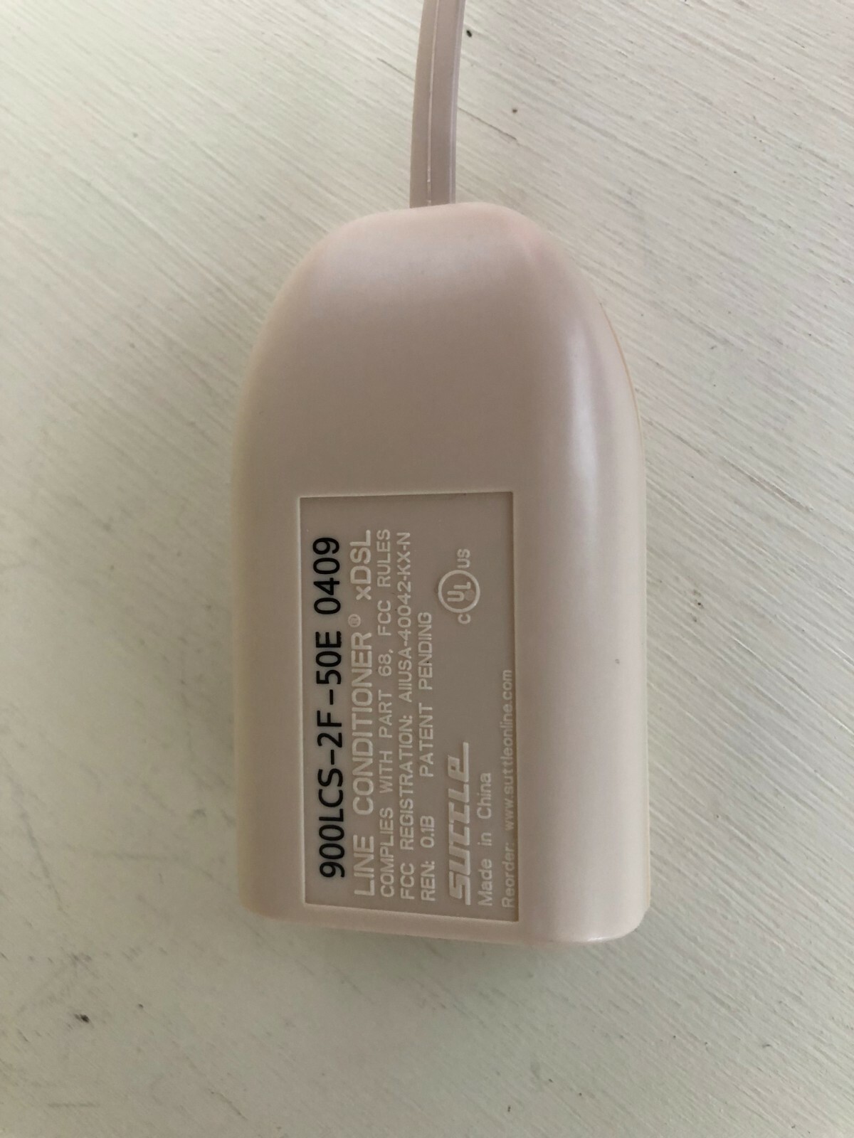 SUTTLE 900LCS-2F-50E 0409 LINE CONDITIONER DSL SIGNAL SPLITTER FILTER