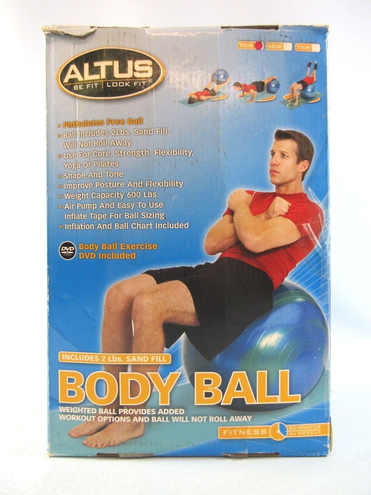 Free Exercise Ball Chart