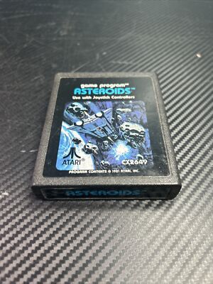 Vintage Asteroids (Atari 2600, 1981) Cartridge Only