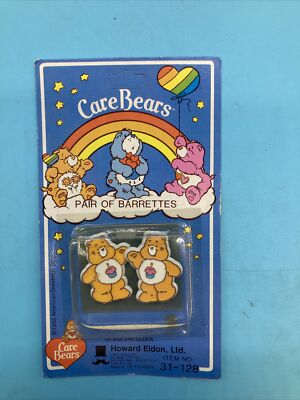 Care Bares Pair Of Barrettes New In Package