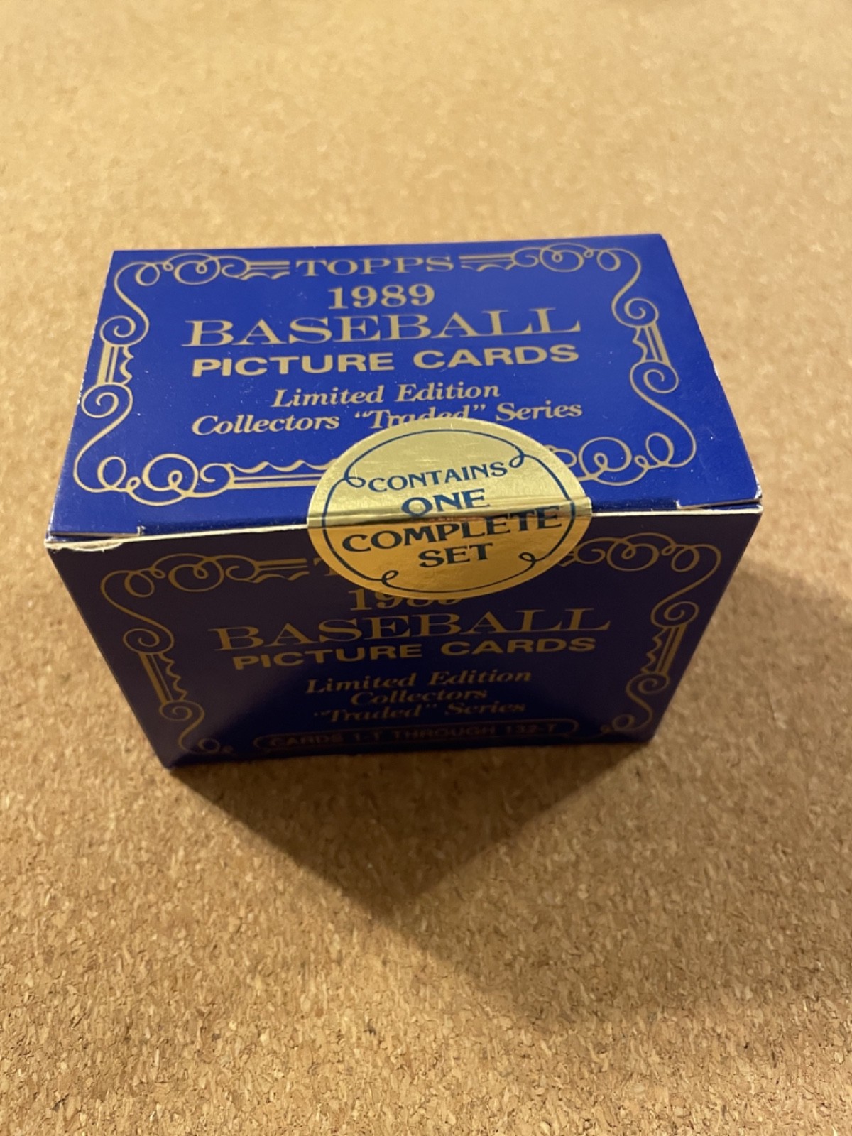 1989 Topps Traded Tiffany Set, Sealed, Pristine box: Ken