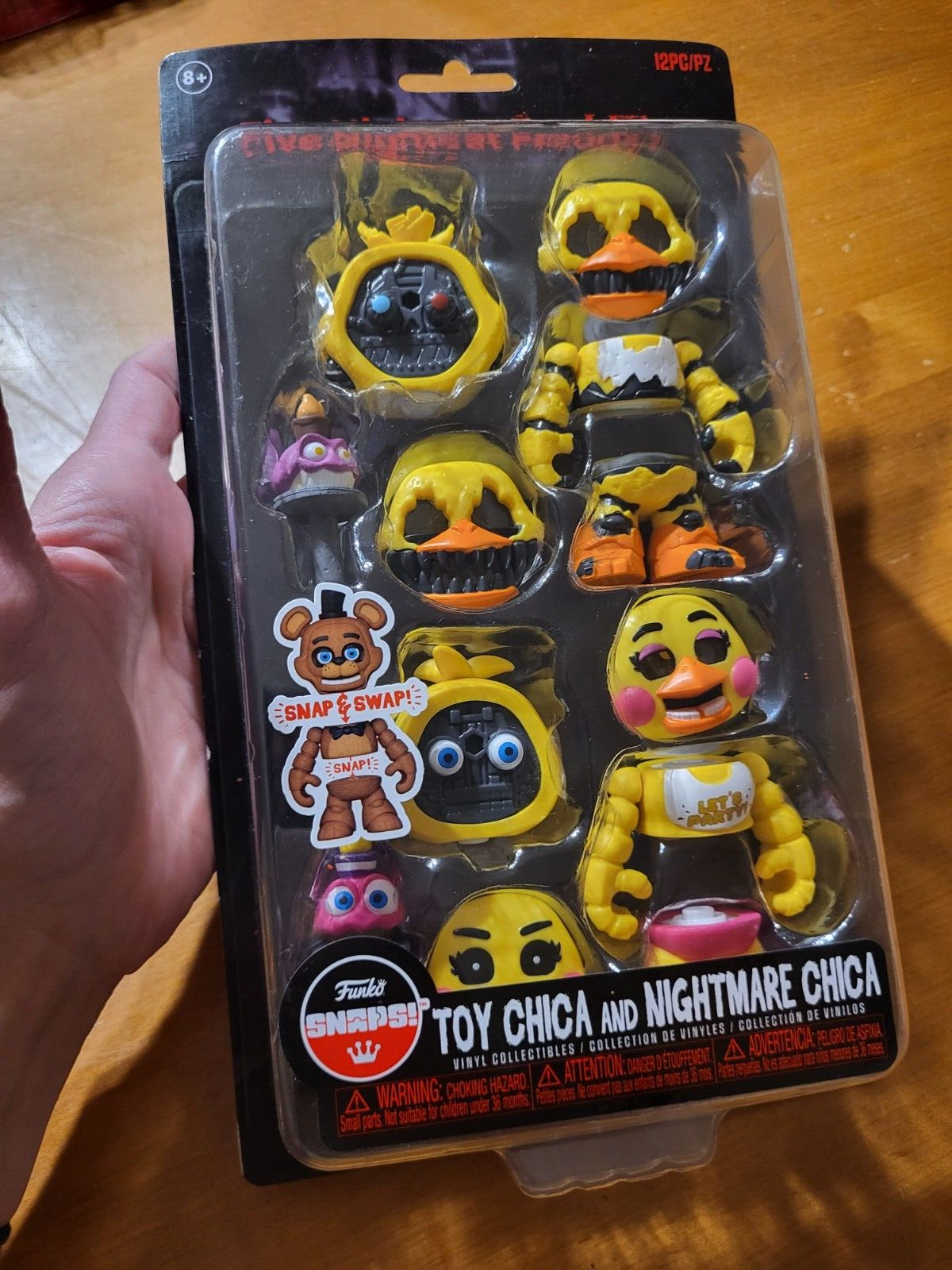 Funko Five Nights at Freddy's Snaps TOY CHICA NIGHTMARE