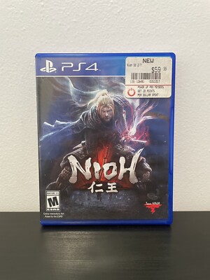 NIOH PS4 Sony PlayStation 4 Samurai Fighting Video Game