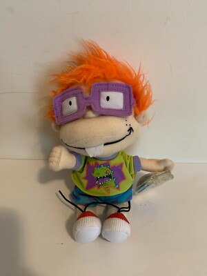 Rugrats Chuckie Finster Star Beans Plush 9 Inch 1998 Mattel Viacom Original Tags