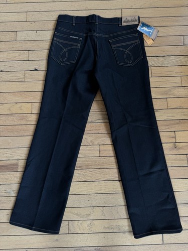Vintage 80s Levi's Action Casuals Black Denim Pants USA Made Vintage 80s Levi's Action Casuals Black Denim Pants USA Made
