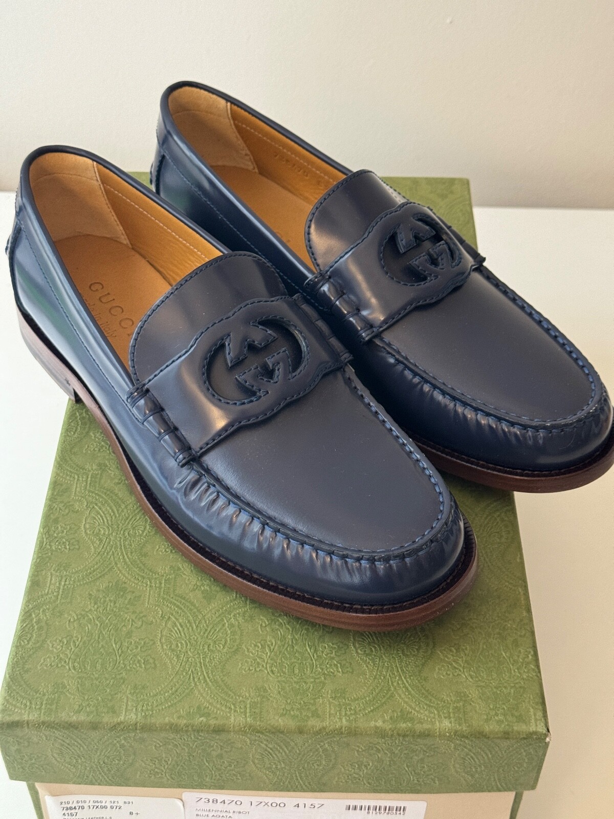 GUCCI ローファー　9B org.jpg