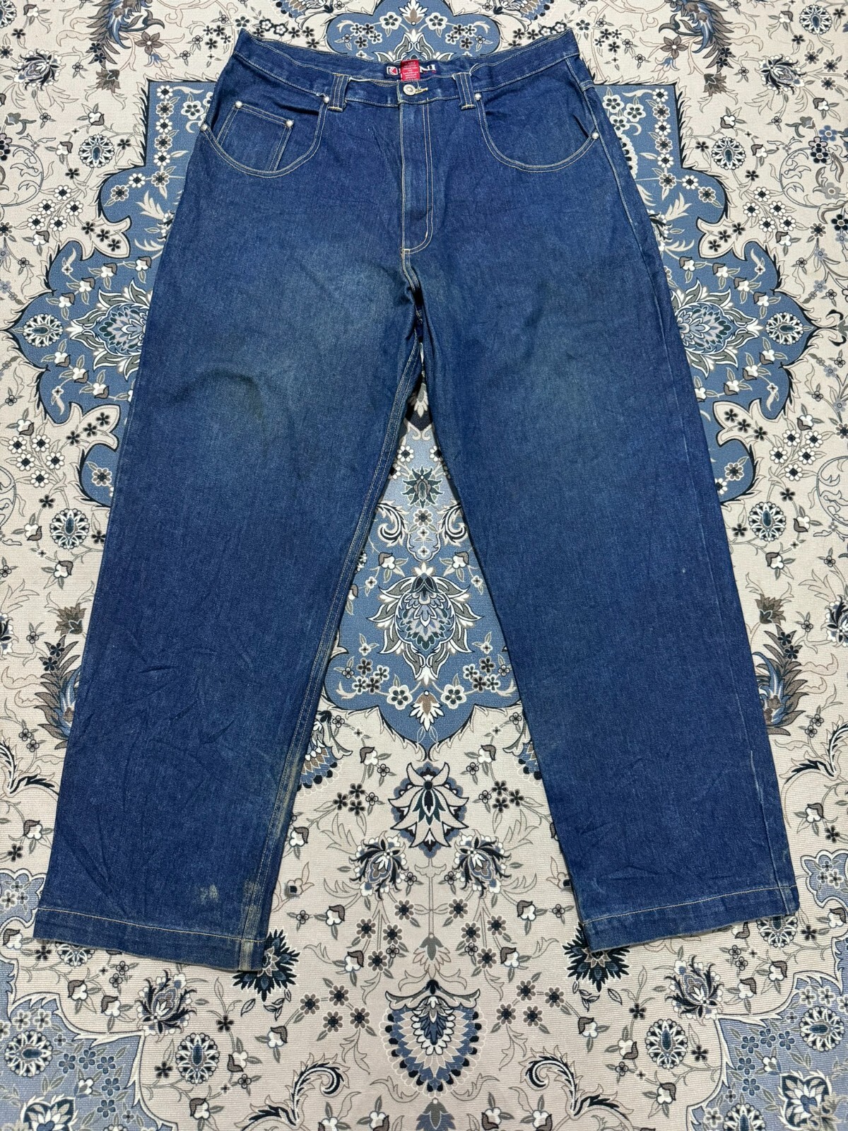 激レア！90sビンテージ Karl kani デニムベスト　2pac、GZA着用 激レア！90sビンテージ Karl kani デニムベスト 2pac、GZA着用