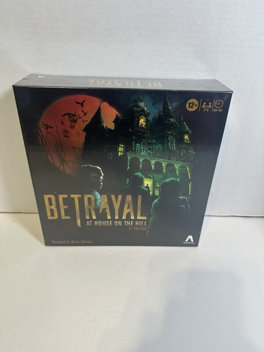 Betrayal At House On The Hill 3rd Edition Board Game Sealed