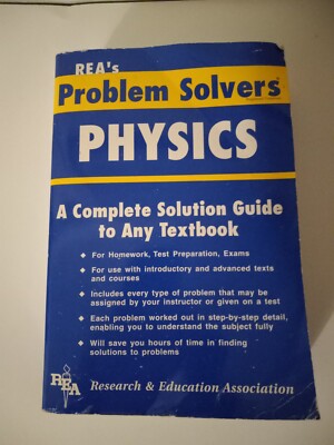 The Physics Problem Solver (Problem Solvers Solution Guides) by Joseph Molito 