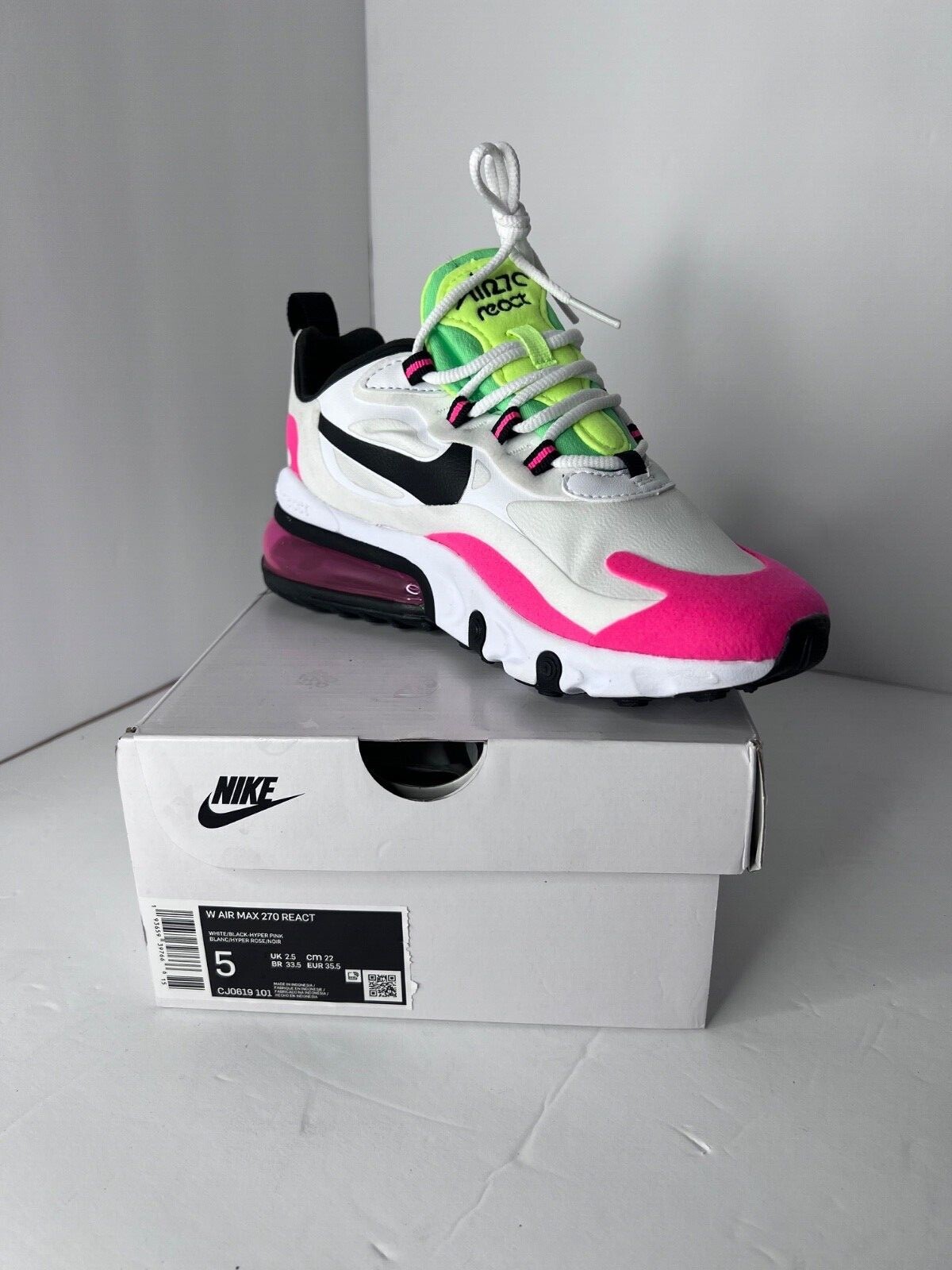 air max 270 react hyper pink