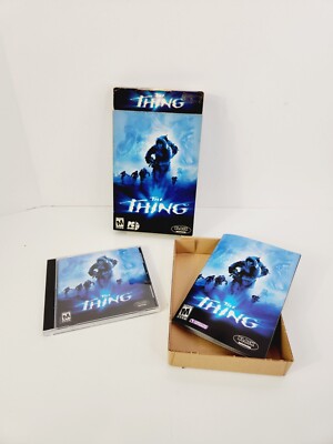 The Thing PC 2002 CD-ROM Complete CIB Box 