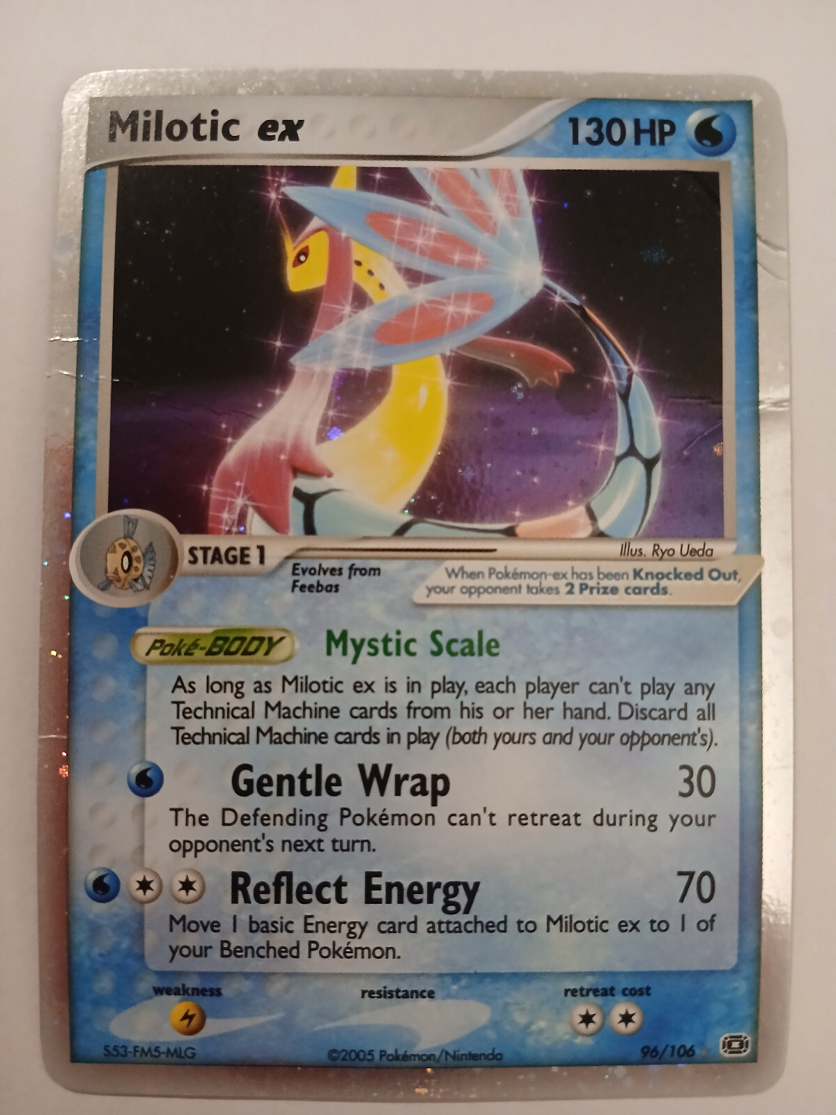 Pokémon TCG Milotic ex EX Emerald 96/106 Holo Holo Rare EX