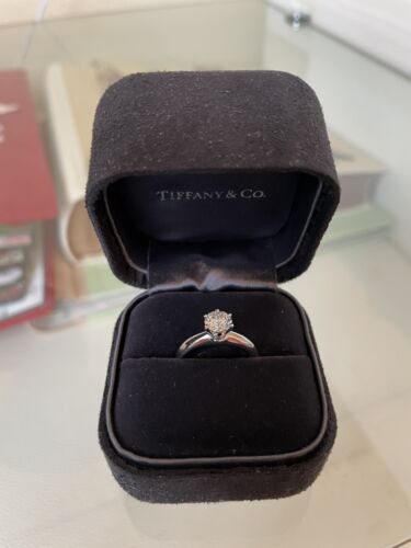 Tiffany & Co Diamond Ring 0.72 ct Size 5,5 | eBay Tiffany & Co Diamond Ring 0.72 ct Size 5,5 | eBay