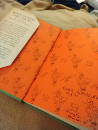 When We Were Very Young by A.A. Milne, Two books for 5, great for reading