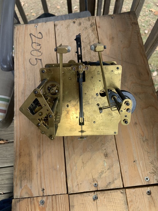 Jauch PL 61 West  Germany Grandfather Clock Movement Parts Repair