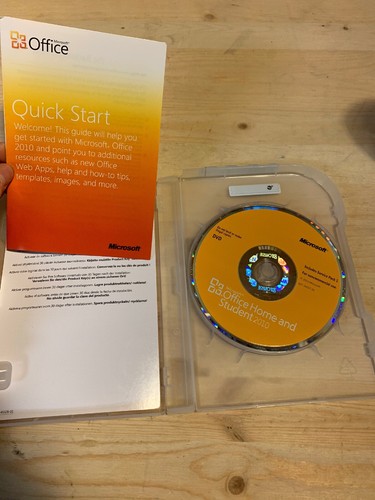 MS Microsoft Office 2010 Home and Student Family Pack Licensed For 3 PCs Users