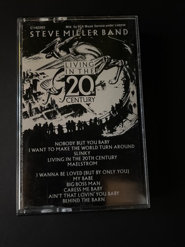 Steve Miller Band - Living In The 20th Century - Cassette Tape. 1986
