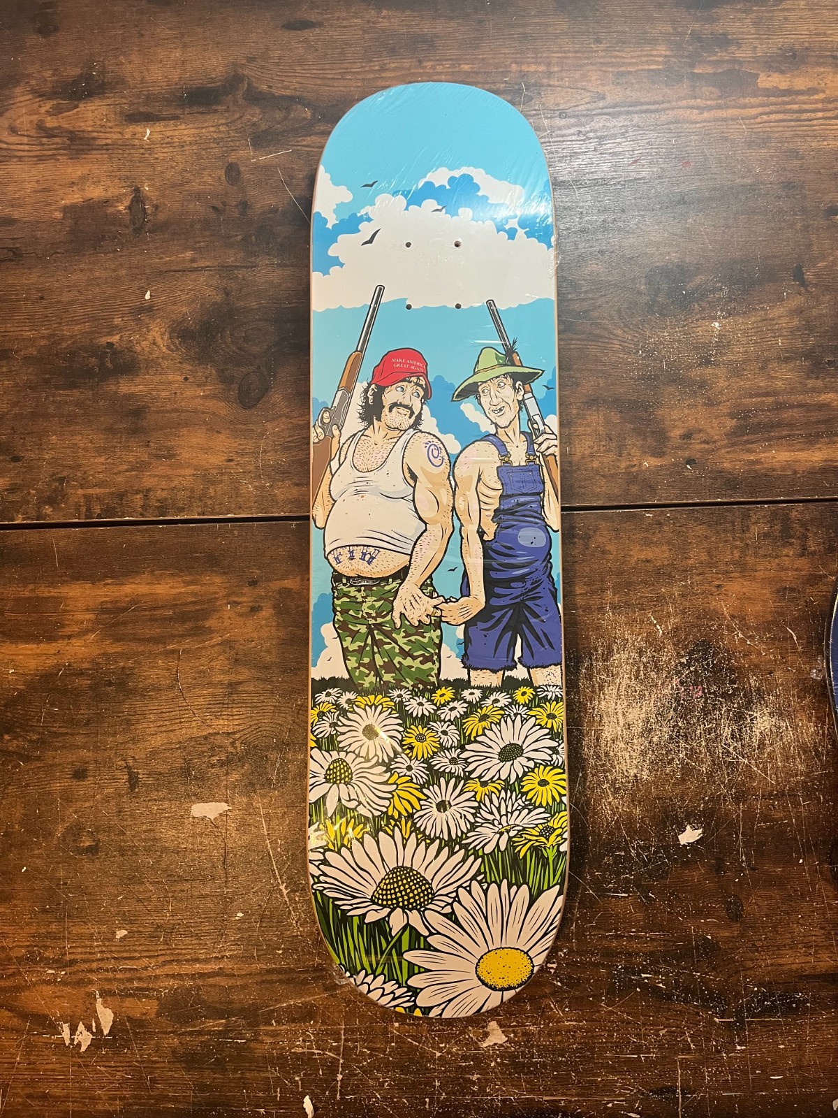 スケートボード SUPREME Sean Cliver Skateboard Deck 2012 SUPREME Sean Cliver Nuns & Guns Skateboard Deck NEW IN