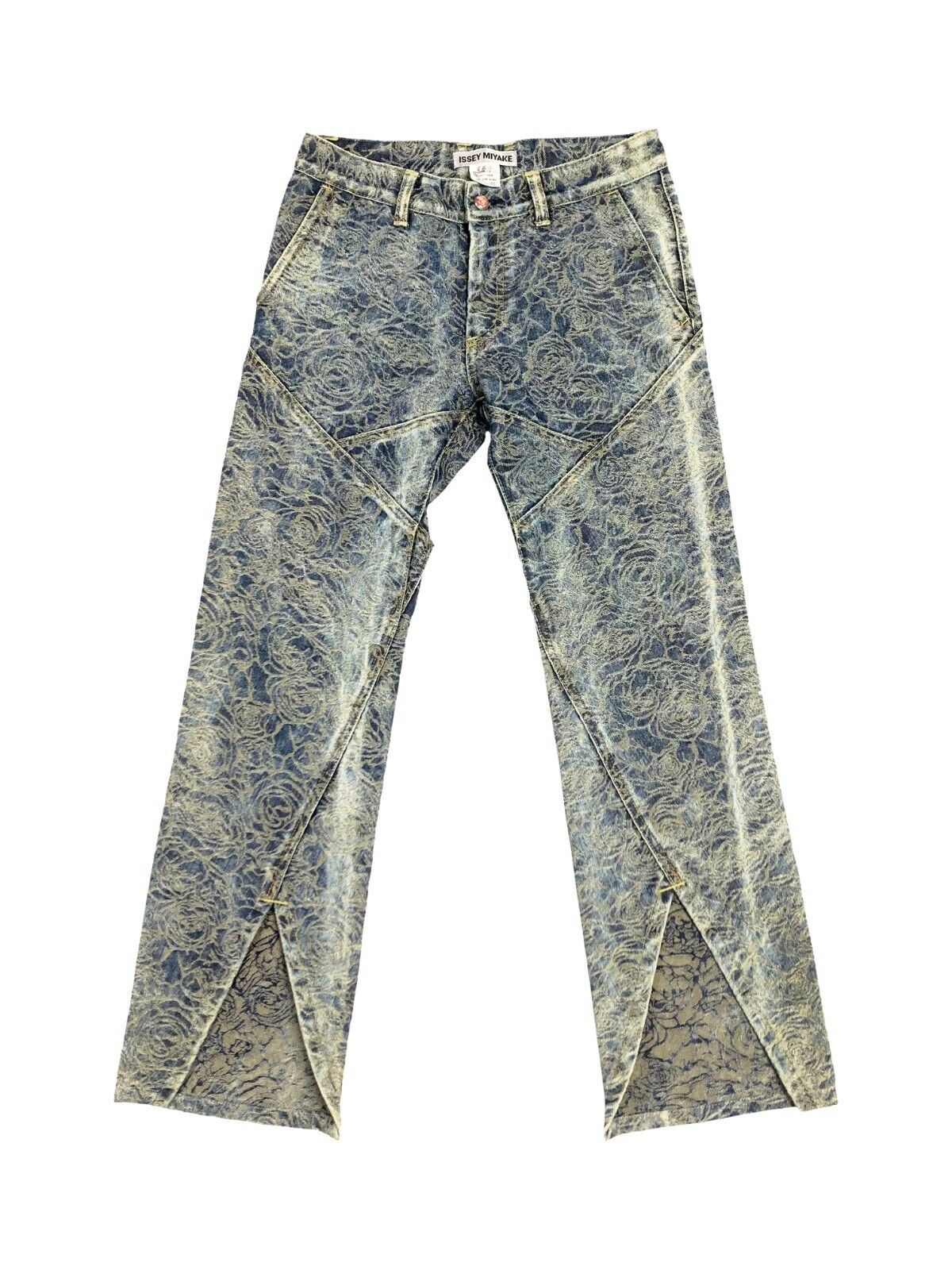 Issey Miyake 2007 Rose Weave Split Denim Jeans | eBay Issey Miyake 2007 Rose Weave Split Denim Jeans | eBay