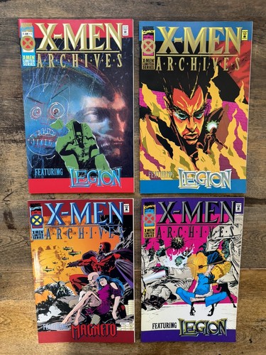 X-Men Archives 1-4 VF/NM Complete SET • Reprints New Mutants