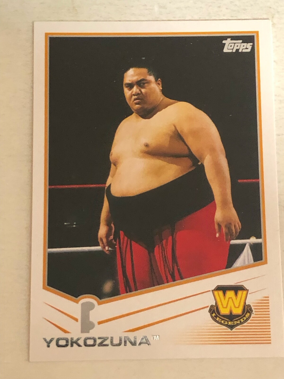 WWE ヨコヅナ Yokozuna WWE Topps 2013 Wrestling Trading Card #110 | eBay