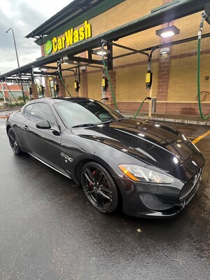 2014 Maserati Gran Turismo Coupe Black RWD Automatic S