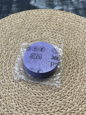 3M Hookit Purple Finishing Film Abrasive Disc 260L, 5 In, P1000, Hookit - View #9