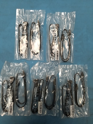 10pcs (10pcs/Lot) 18'' SATA 3.0 cable 6 Gb/s (5x straight + 5x 90 degree) HDD dr