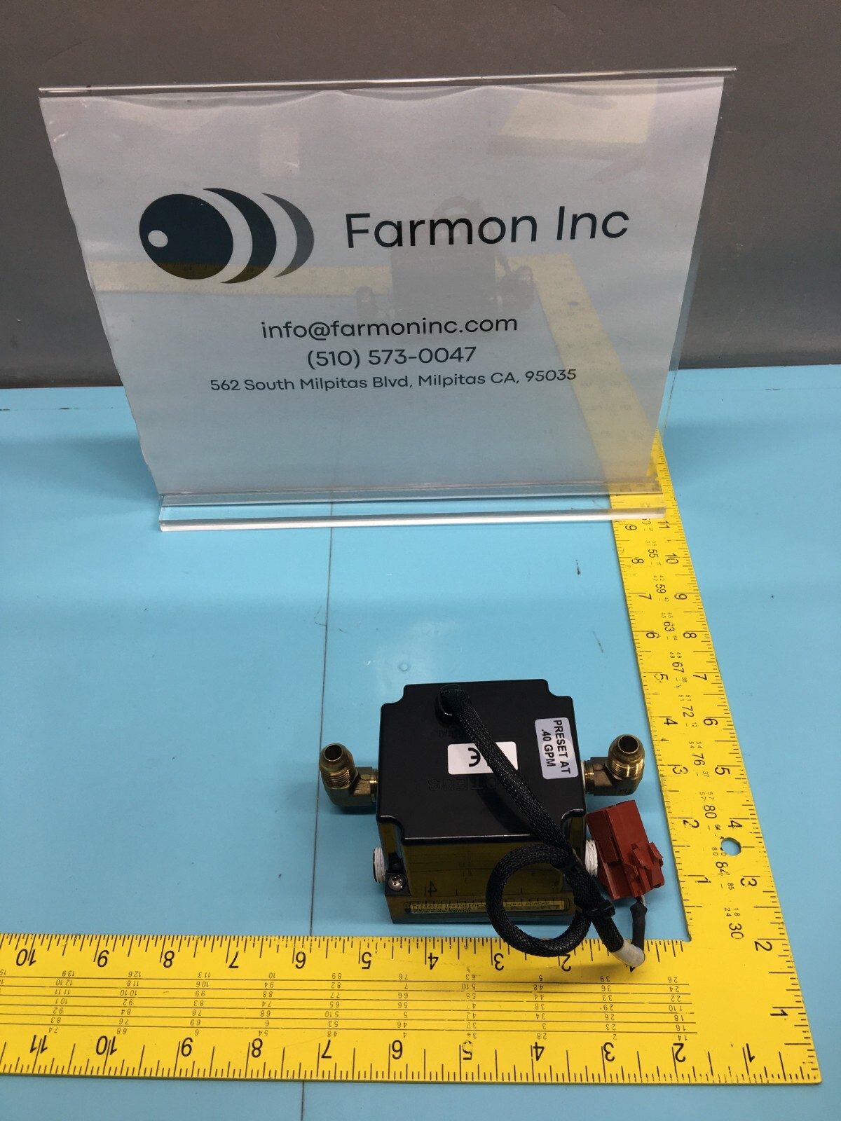 PROTEUS 9100B24P17 FLUID FLOW SWITCH, 0190-35437, 131112